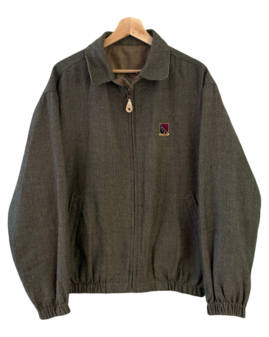 Vintage 90s Ralph Lauren Chaps Reversible Tweed Jacket product image 1