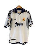 Vintage 2001 Adidas Real Madrid Teka Home Soccer Jersey product image 1