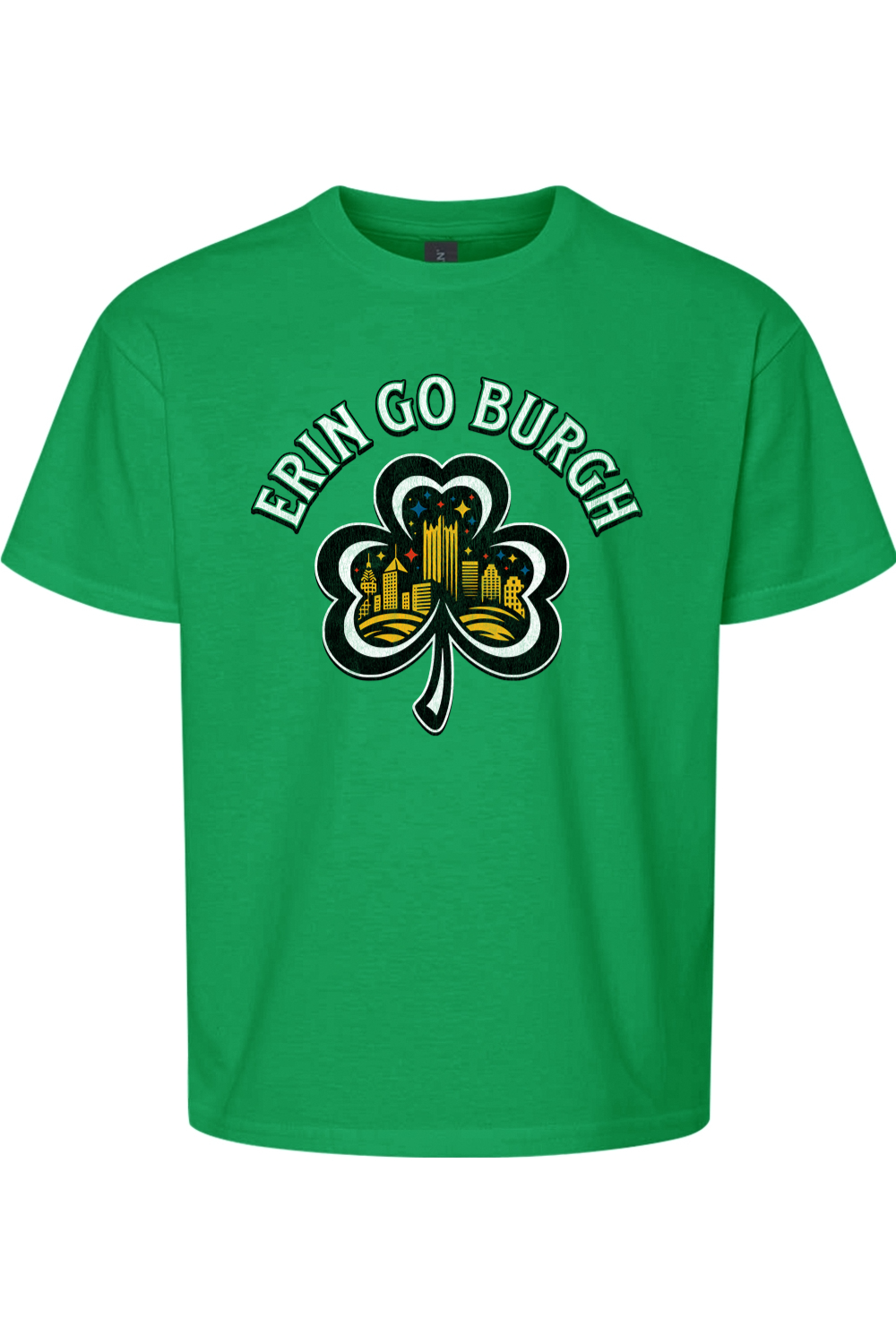 Erin Go Burgh - Shamrock | Kids Tee product image 1