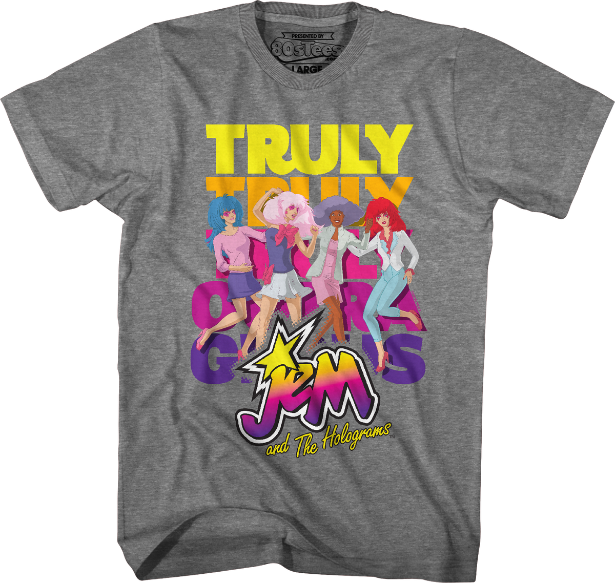 Truly Outrageous Group Pose Jem And The Holograms T-Shirt product image 24