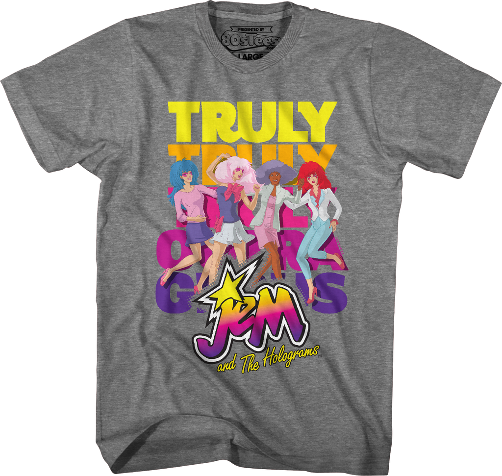 Truly Outrageous Group Pose Jem And The Holograms T-Shirt product image 21