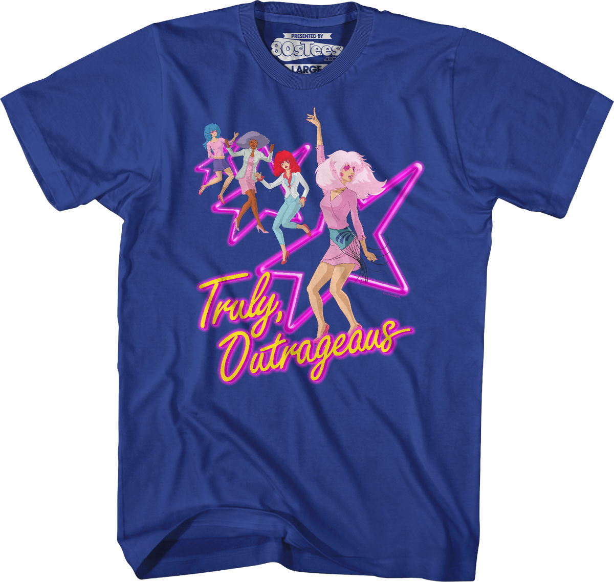 Truly Outrageous Rock Stars Jem And The Holograms T-Shirt product image 6