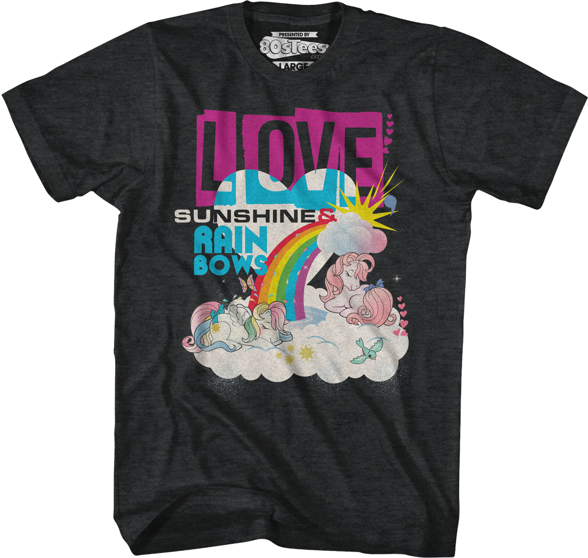 Love Sunshine & Rainbows My Little Pony T-Shirt product image 7