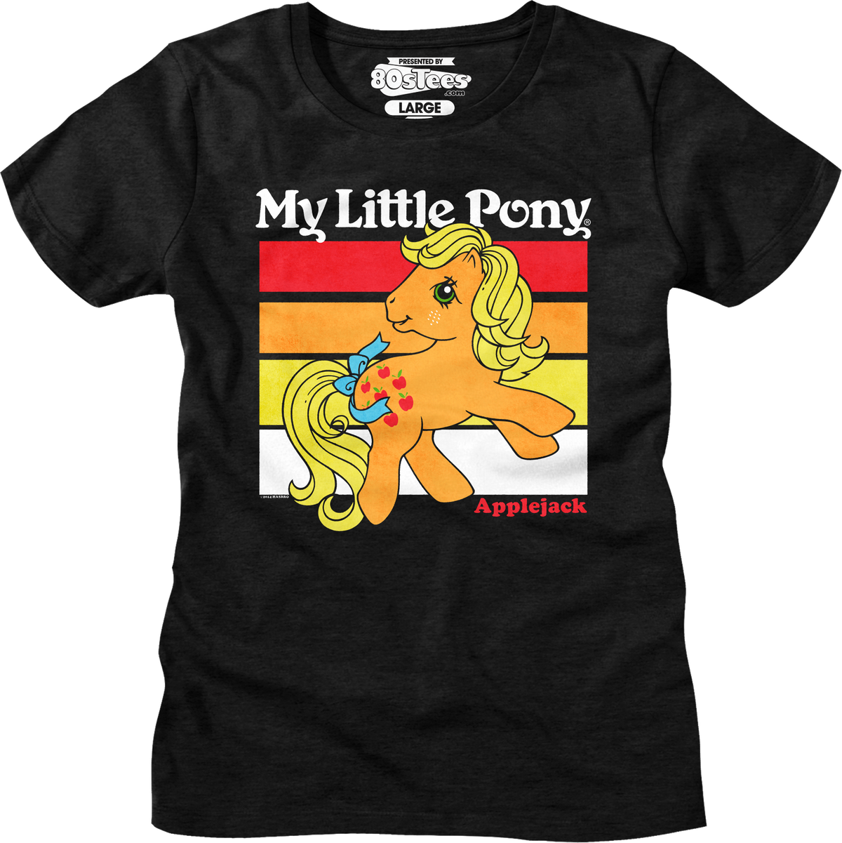 Womens Retro Applejack My Little Pony Shirt product image 4
