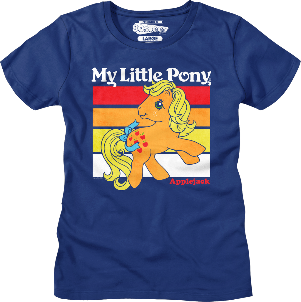 Womens Retro Applejack My Little Pony Shirt product image 5