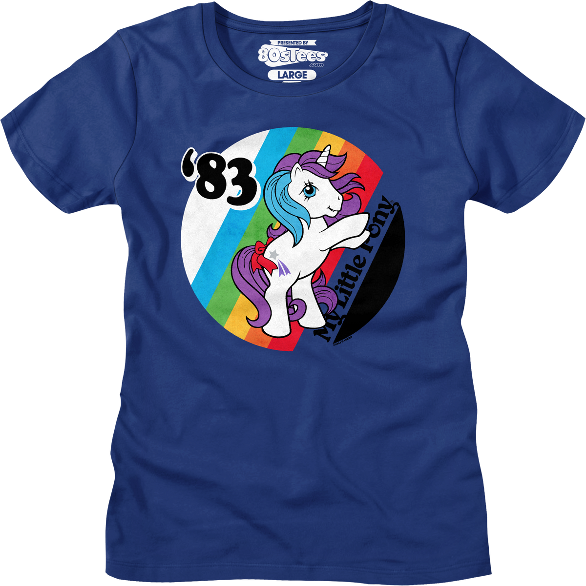 Womens '83 Rainbow My Little Pony Shirt product image 5