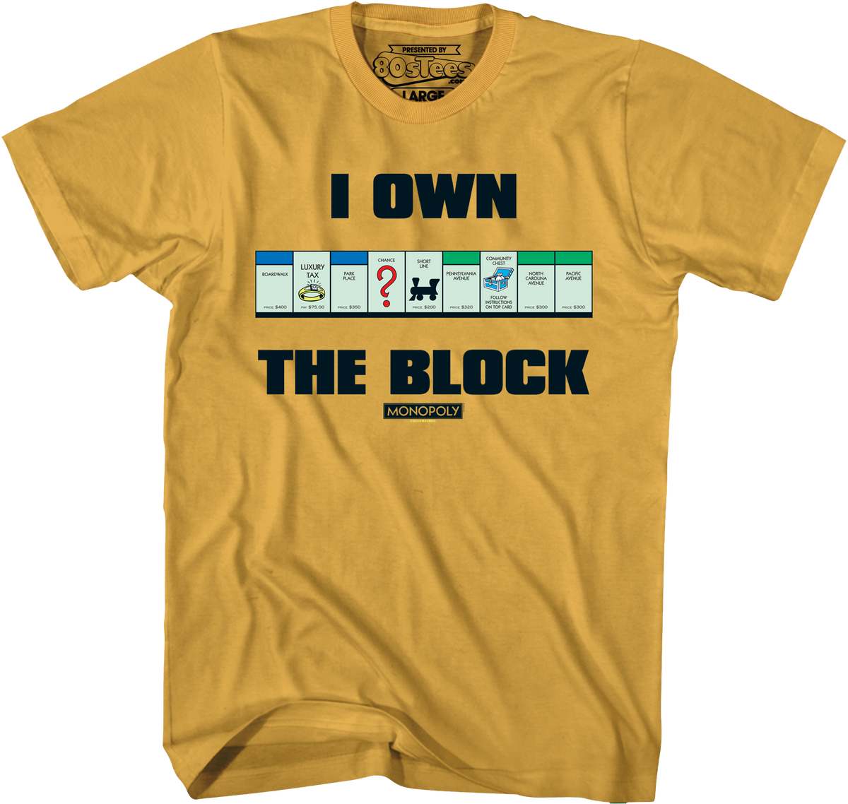 I Own The Block Monopoly T-Shirt product image 22