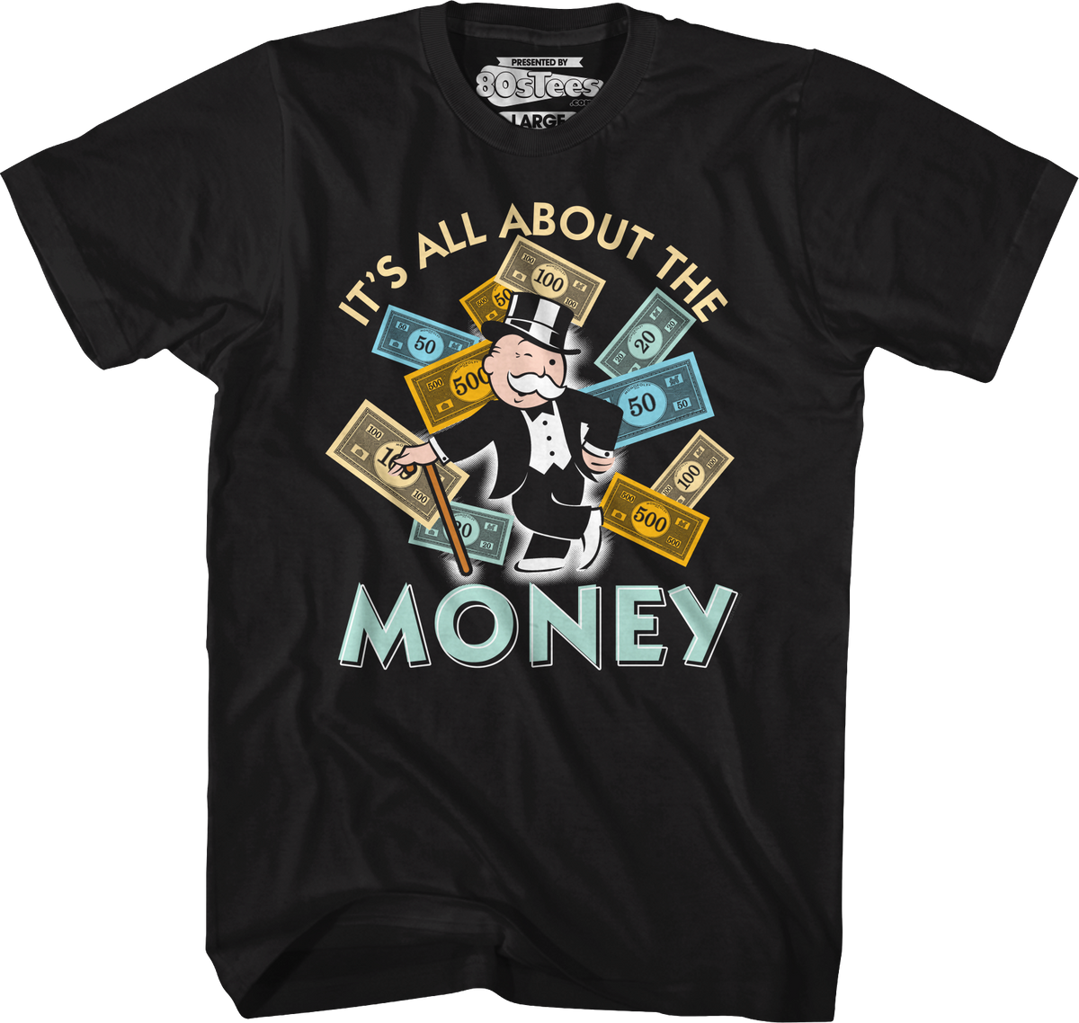 It's All About The Money Monopoly T-Shirt product image 16