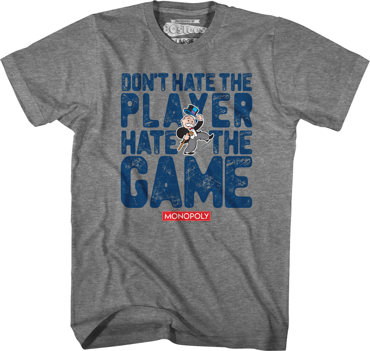 Don't Hate The Player Game Monopoly T-Shirt product image 19