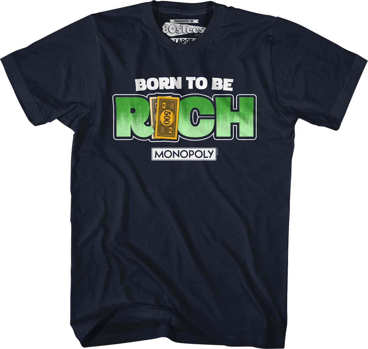 Born To Be Rich Monopoly T-Shirt product image 24
