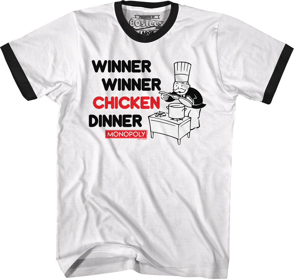 Winner Chicken Dinner Monopoly T-Shirt product image 14