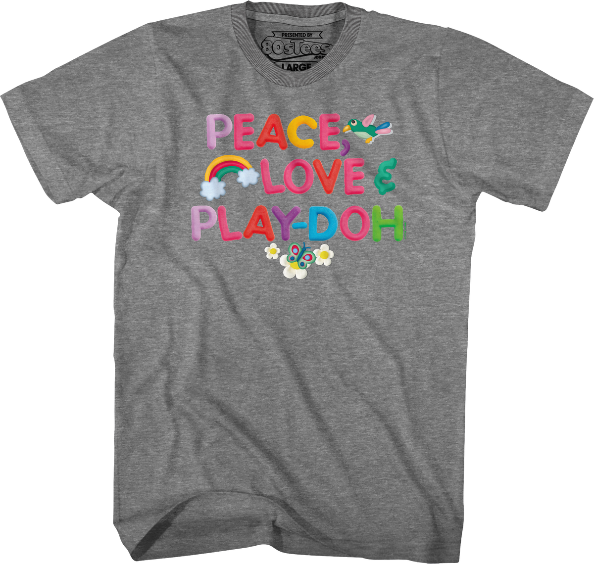 Peace Love & Play-Doh T-Shirt product image 11