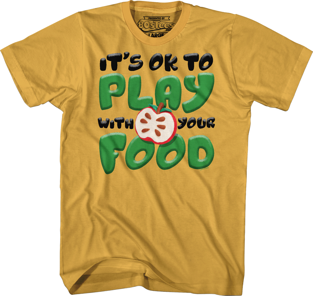 It's OK To Play With Your Food Play-Doh T-Shirt product image 5