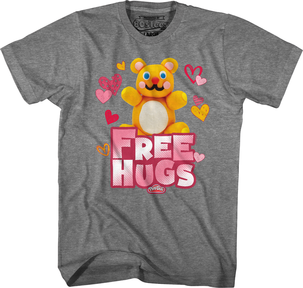 Free Hugs Play-Doh T-Shirt product image 23