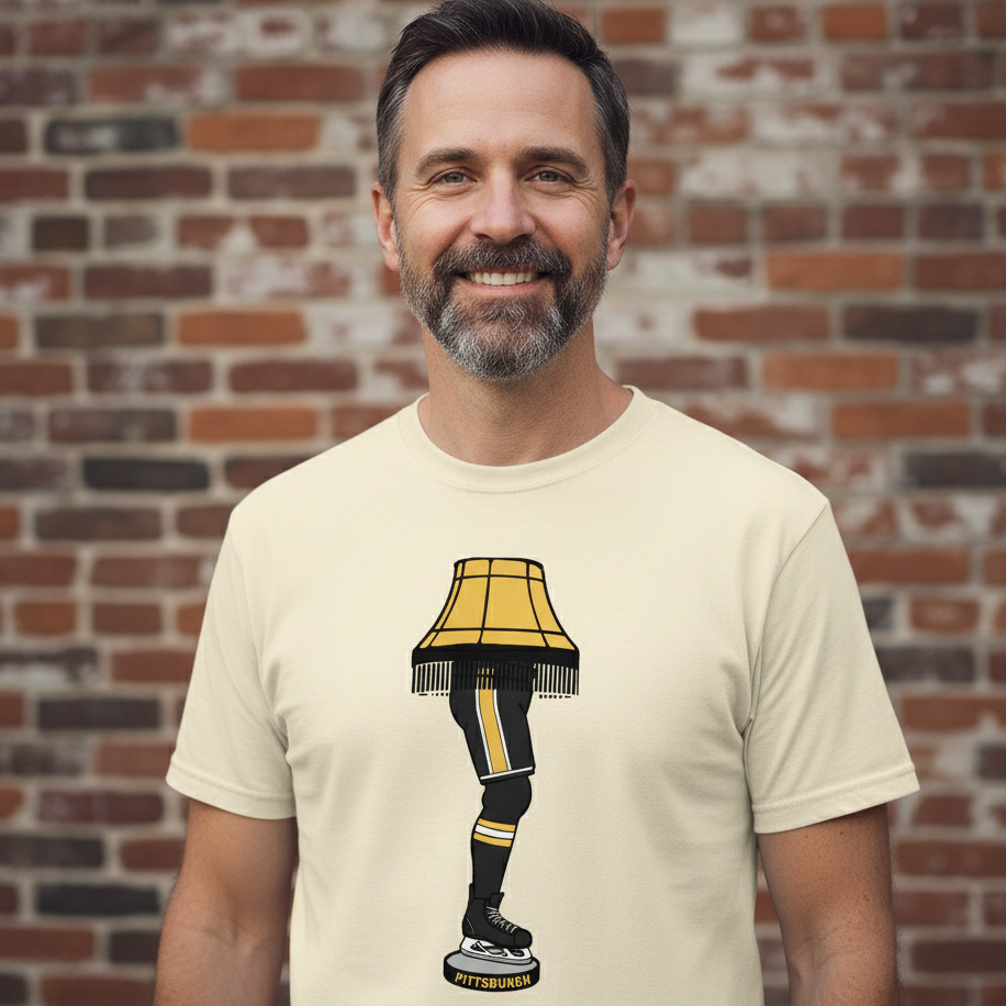 Pittsburgh Hockey Leg Lamp | T-Shirt product image 2