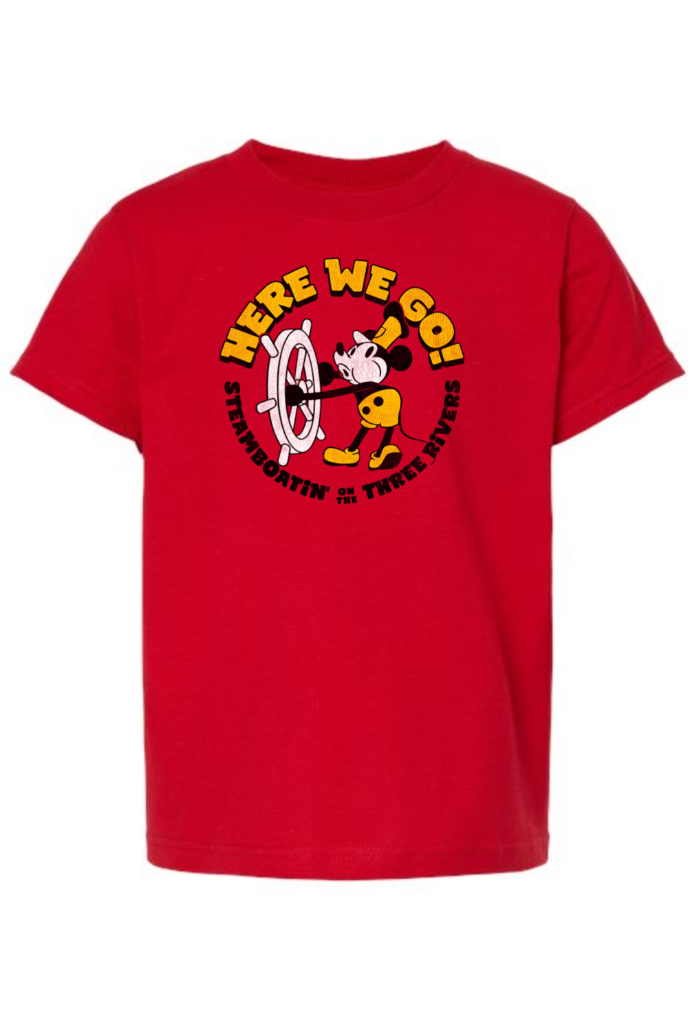 Steamboatin' on the Three Rivers | Kids Tee product image 2