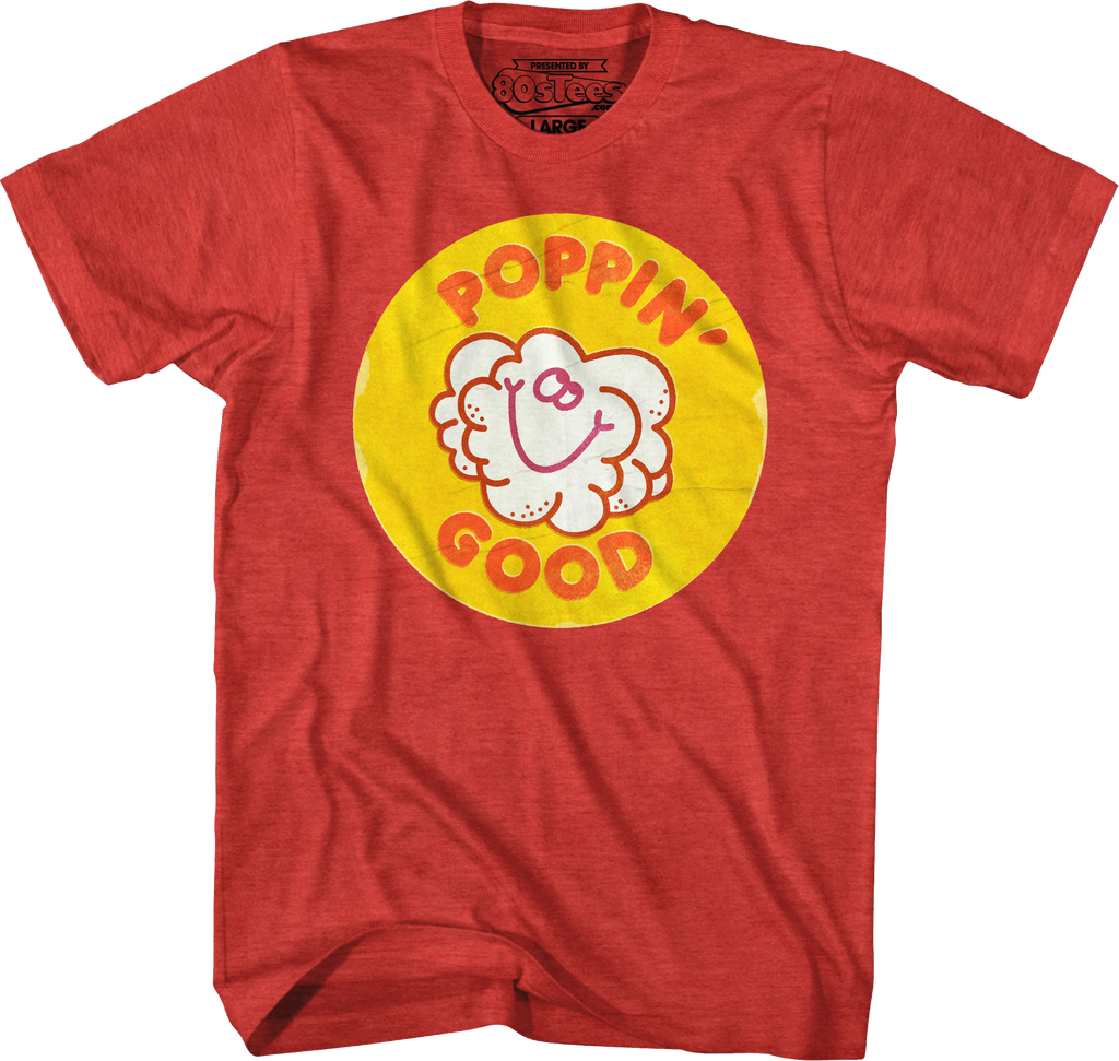 Poppin' Good Scratch & Sniff Sticker T-Shirt