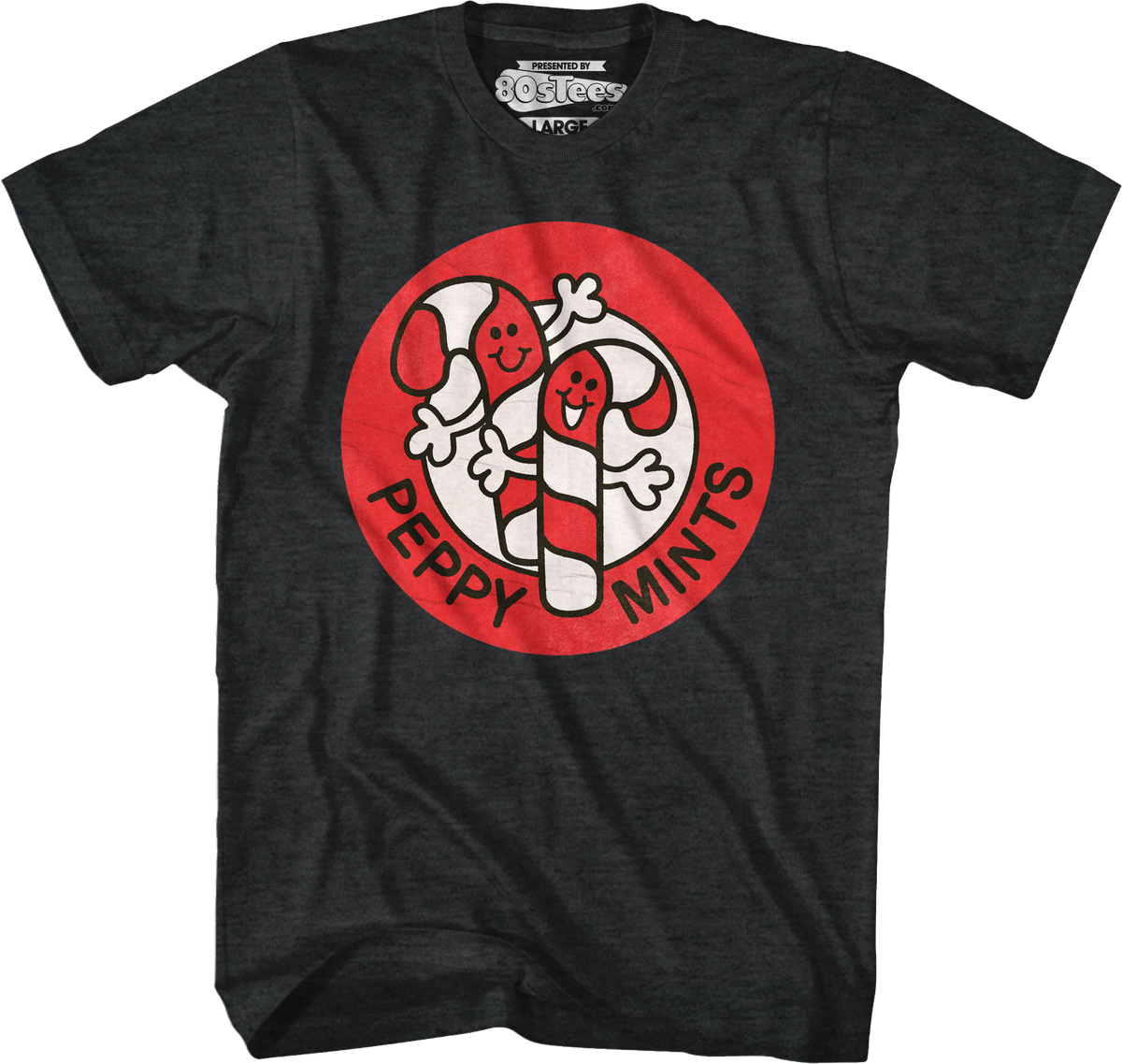 Peppy Mints Scratch & Sniff Sticker T-Shirt