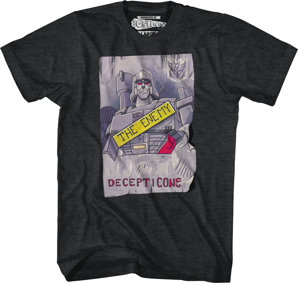 The Enemy Decepticons Poster Transformers T-Shirt