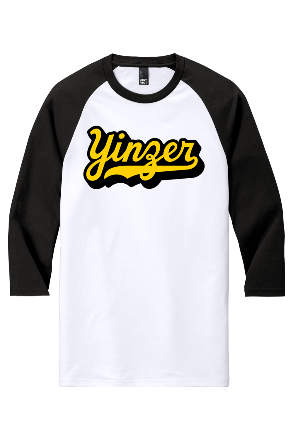Yinzer Signature | Baseball Raglan Tee product image 1