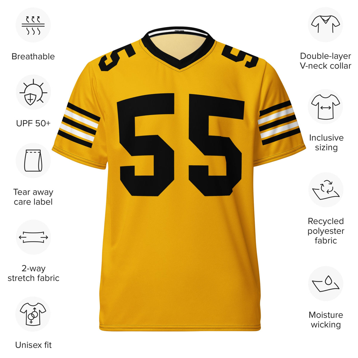 Ampipe #55 - Riley (All the Right Moves) | Football Jersey product image 3