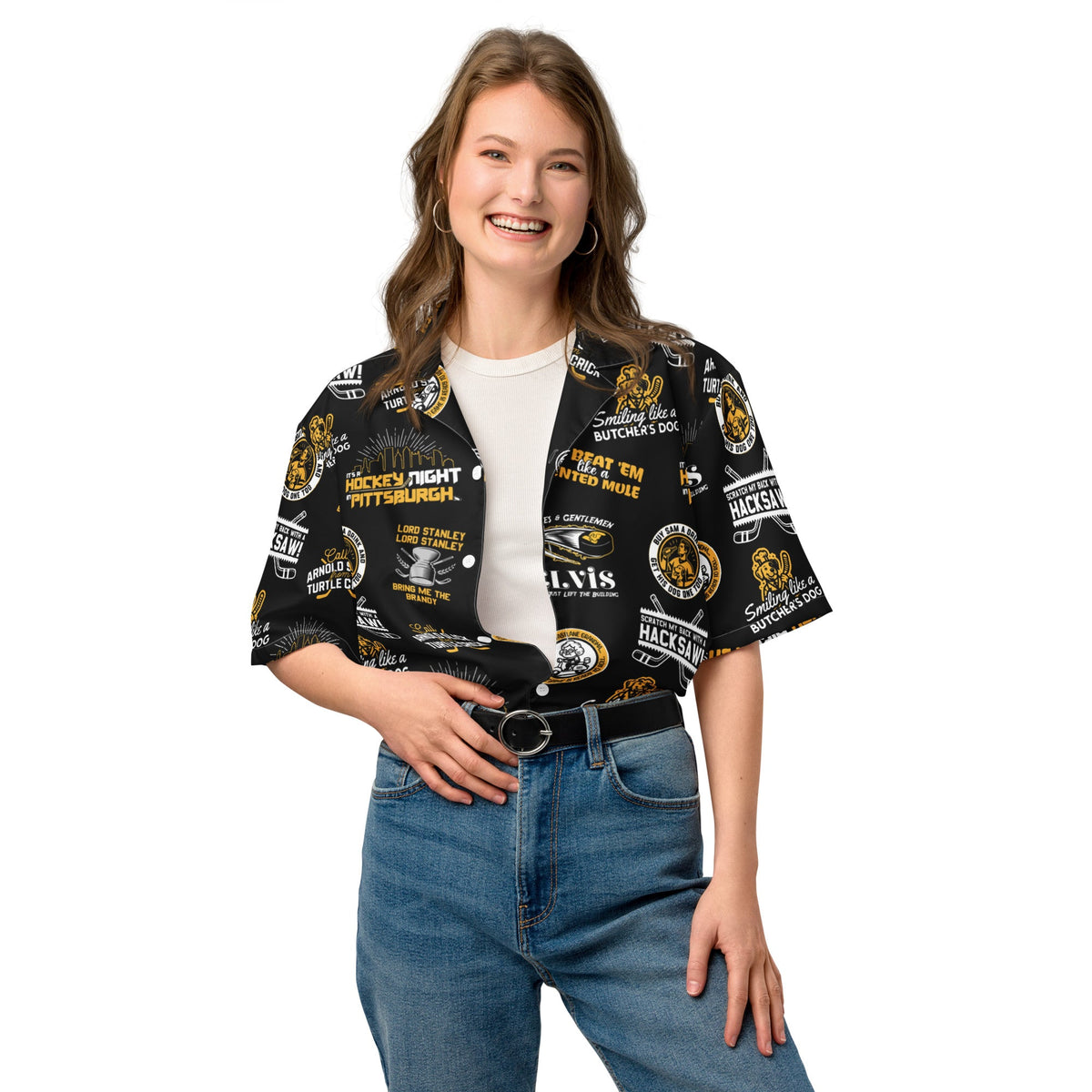 Mike Lange-isms | Button Up Shirt product image 3