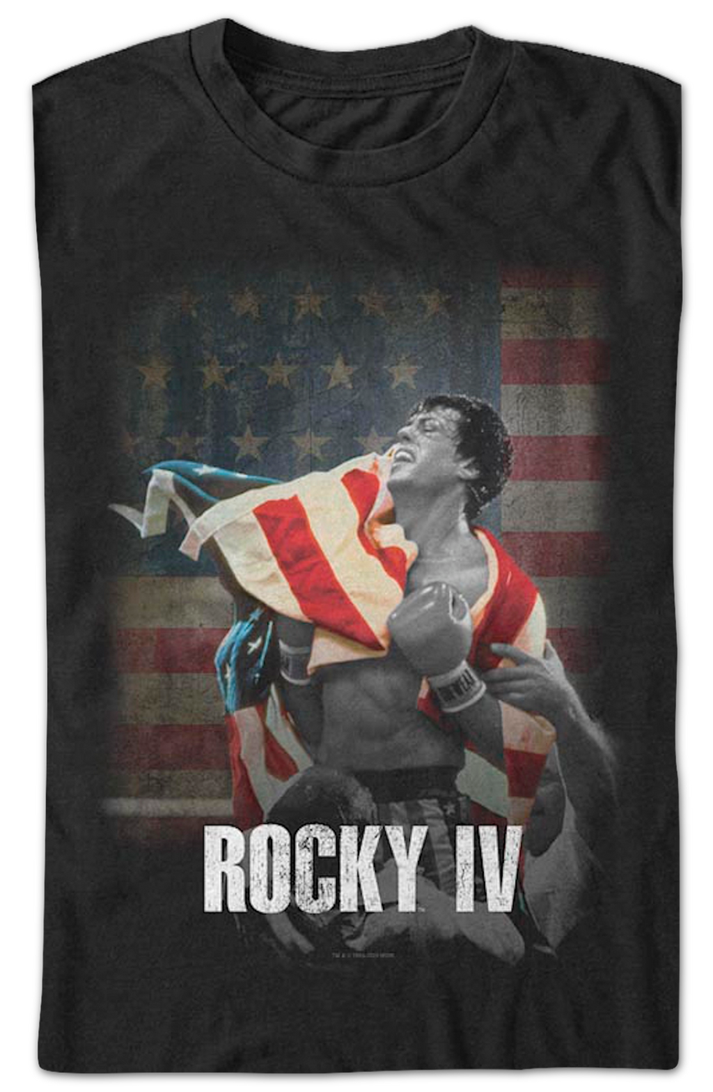 American Flag Rocky IV T-Shirt product image 2