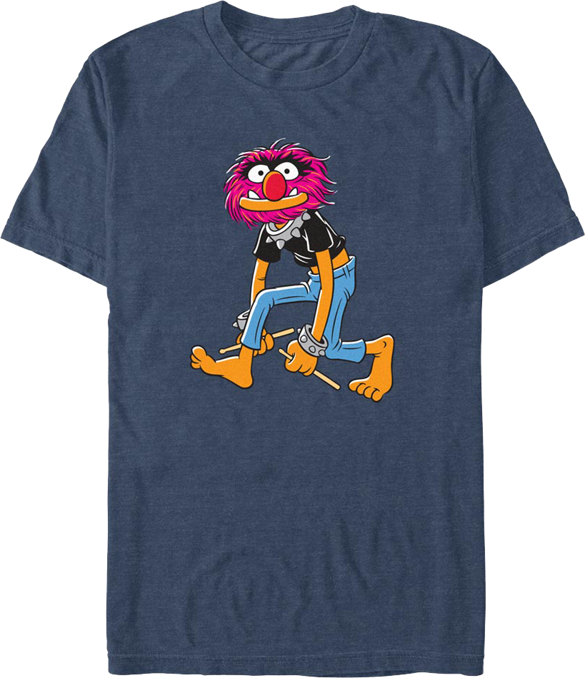 Animal Drummer Walk Muppets T-Shirt product image 1