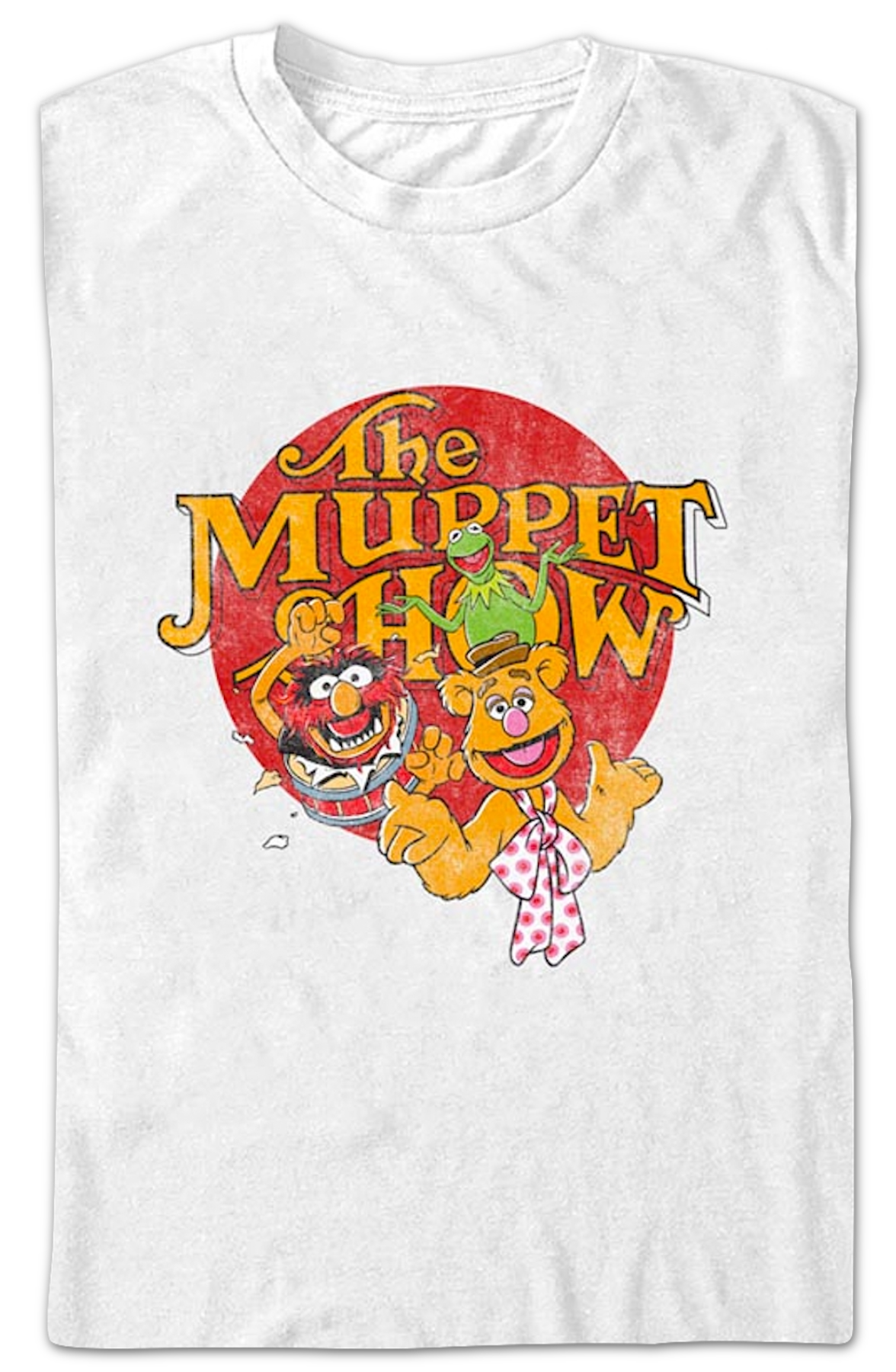 Animal Kermit Fozzie Muppets T-Shirt product image 2