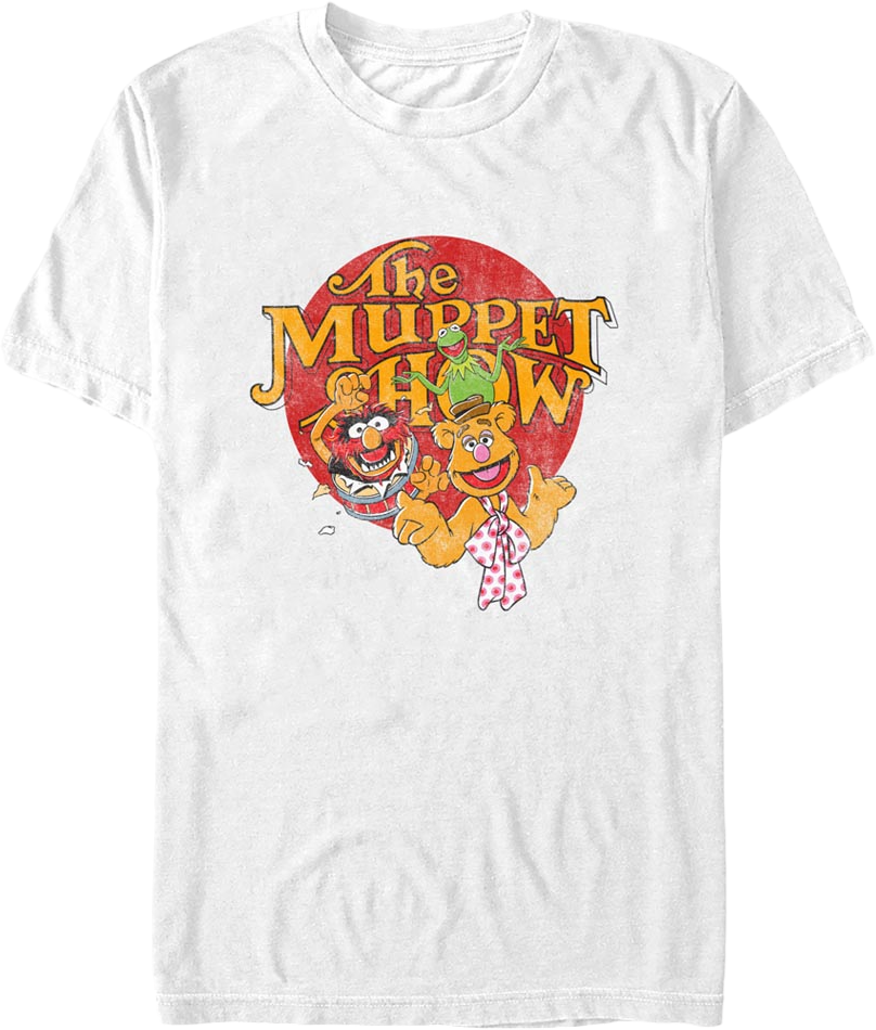 Animal Kermit Fozzie Muppets T-Shirt product image 1
