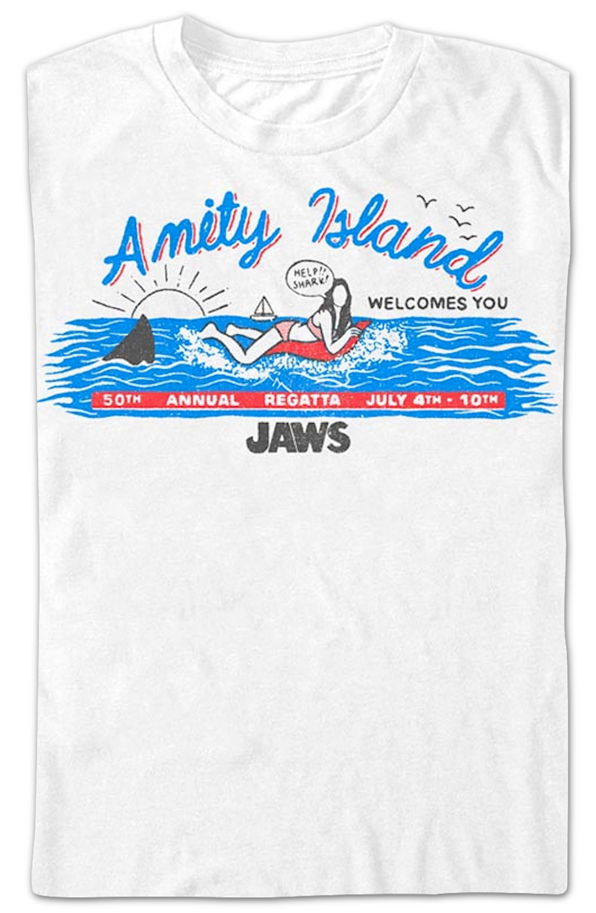 Annual Regatta Billboard Jaws T-Shirt product image 2