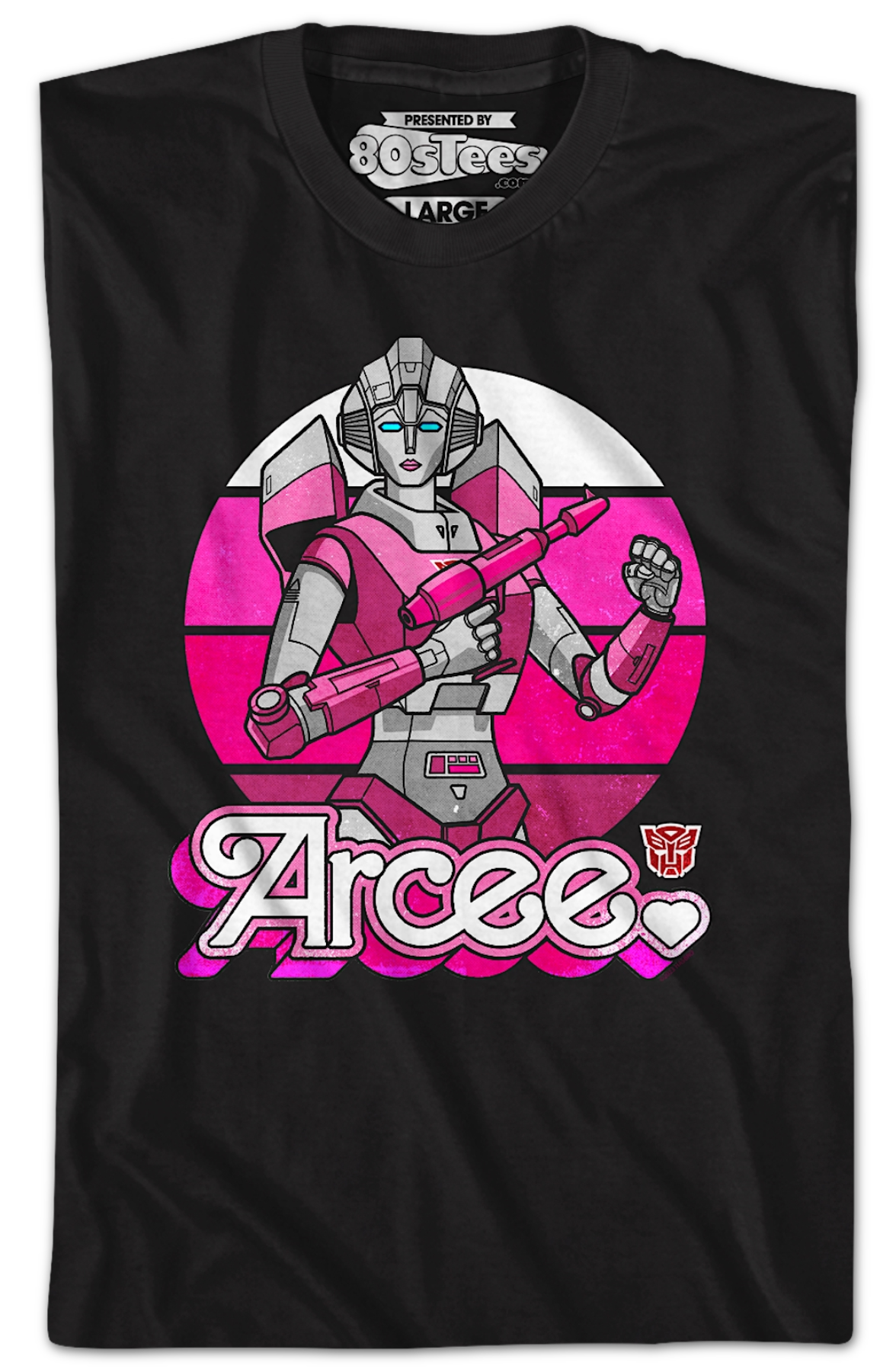 Arcee Love Transformers T-Shirt product image 2