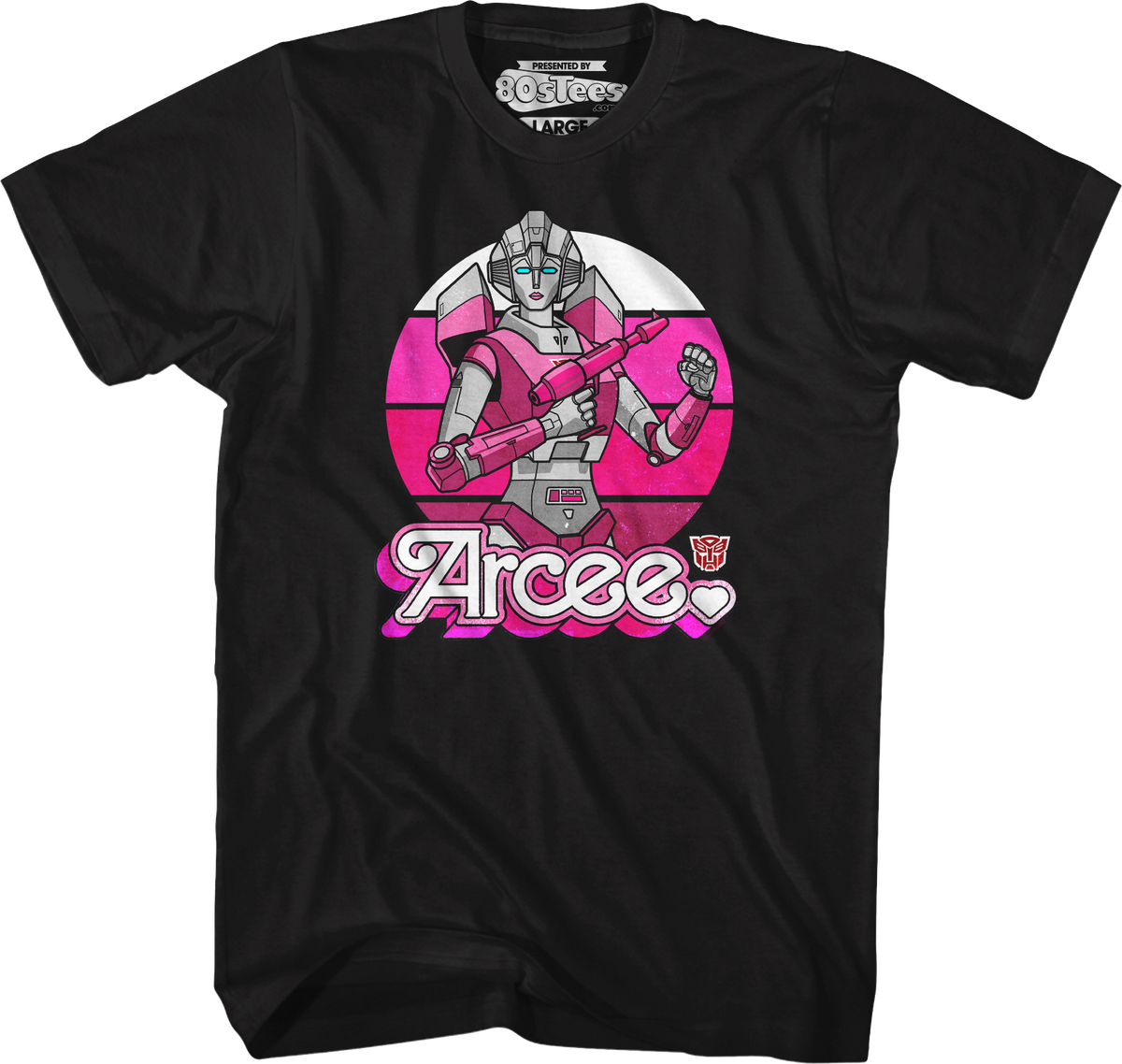 Arcee Love Transformers T-Shirt product image 1