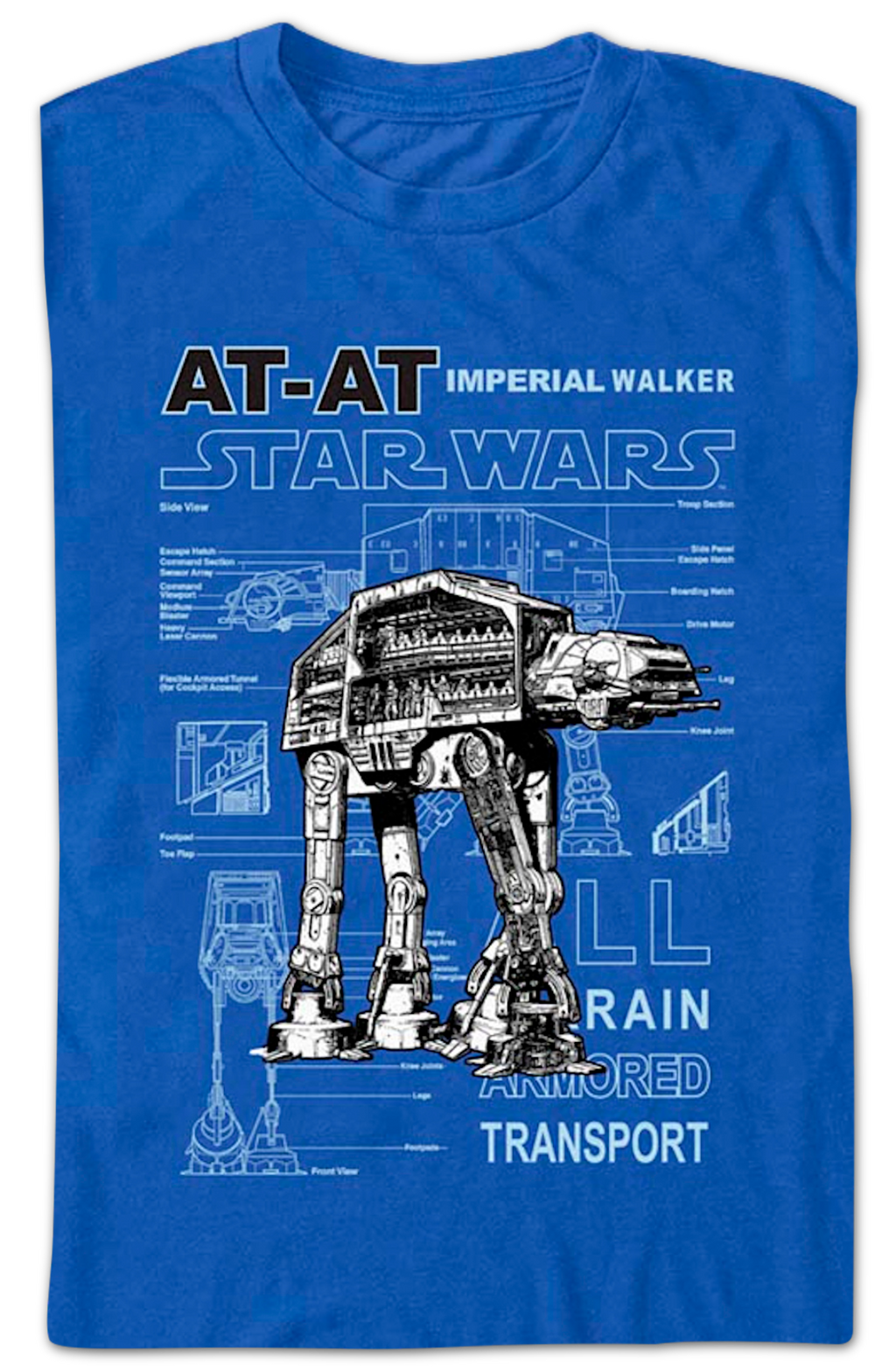AT-AT Imperial Walker Star Wars T-Shirt product image 2