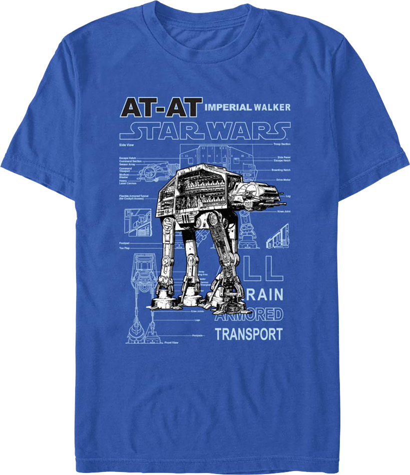 AT-AT Imperial Walker Star Wars T-Shirt product image 1