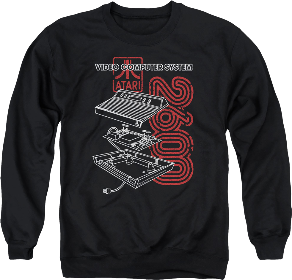 Atari 2600 Video Computer System Sweatshirt product image 1
