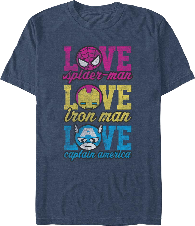 Avengers Love Marvel Comics T-Shirt product image 1