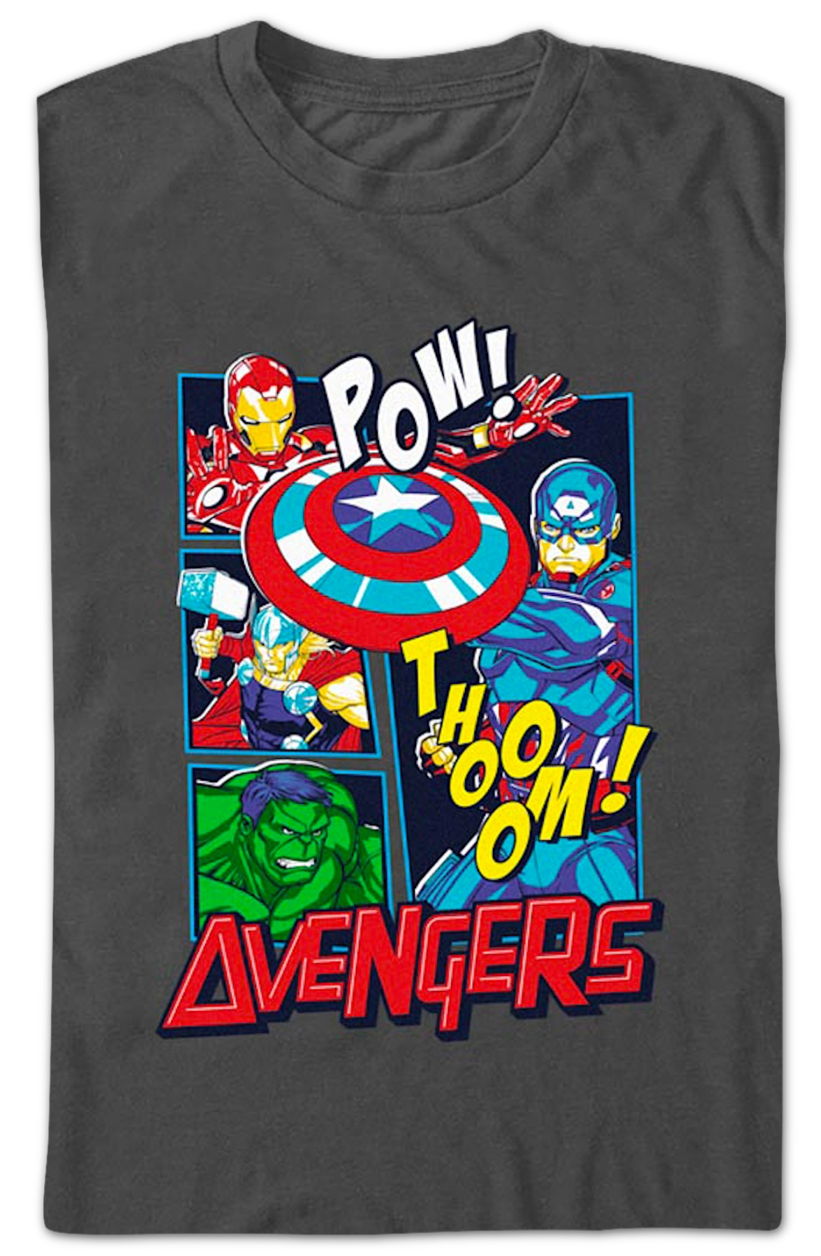 Avengers Sound Effects Marvel Comics T-Shirt product image 2
