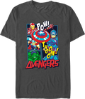Avengers Sound Effects Marvel Comics T-Shirt product image 1