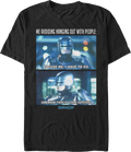 Avoiding Hanging Out With People Robocop T-Shirt product image 1