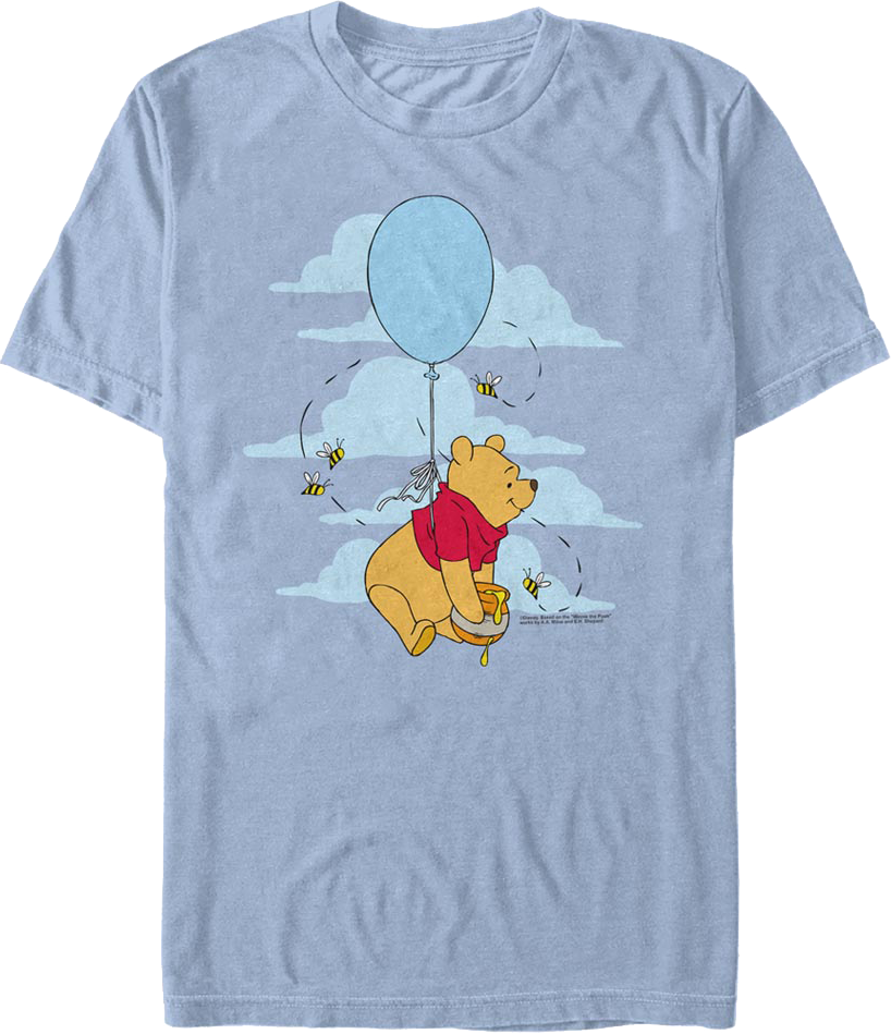Balloon Ride Winnie The Pooh T-Shirt product image 1