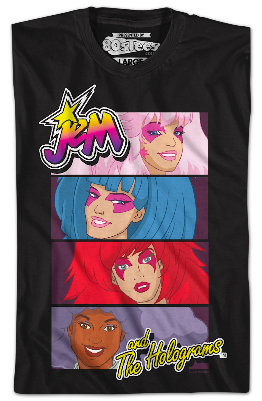 Band Panels Jem And The Holograms T-Shirt product image 2