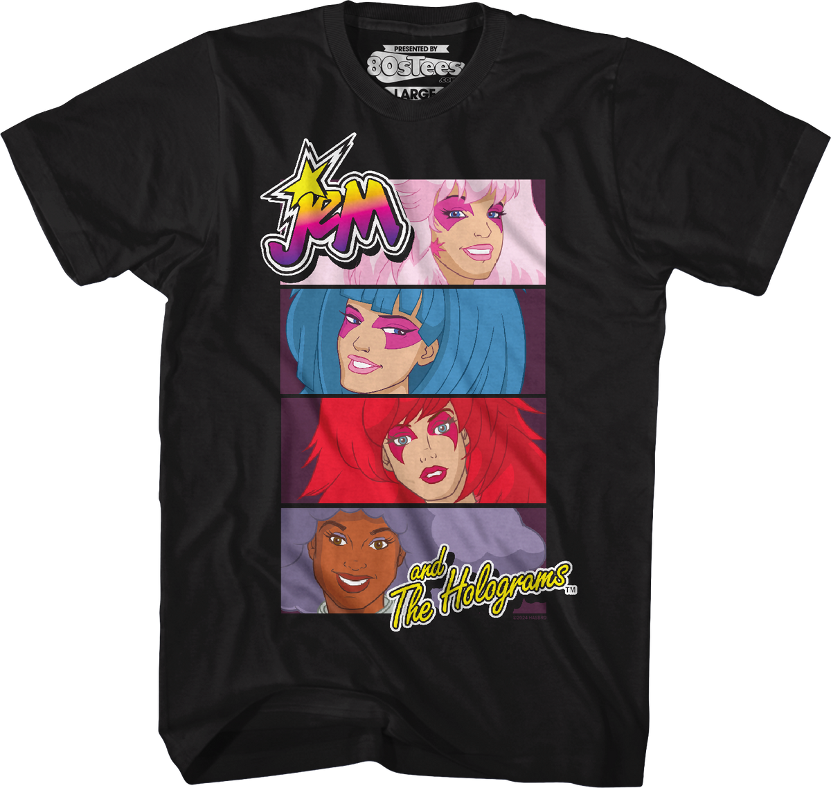 Band Panels Jem And The Holograms T-Shirt product image 1