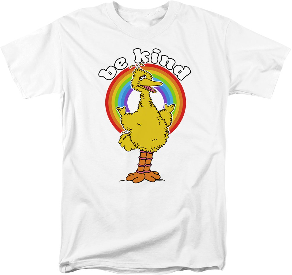 Big Bird Be Kind Sesame Street T-Shirt product image 1