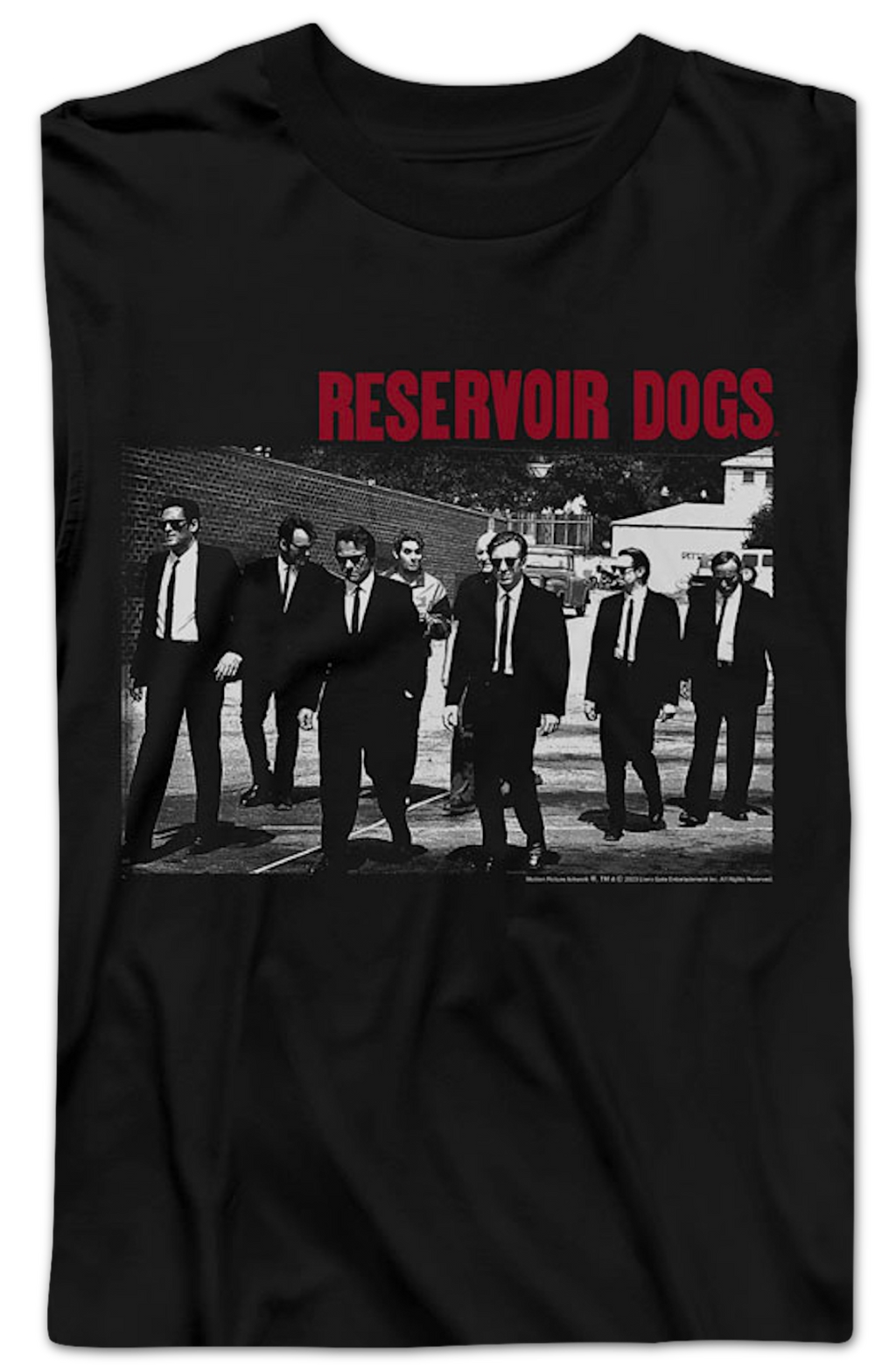 Black And White Group Photo Reservoir Dogs Long Sleeve Shirt product image 2