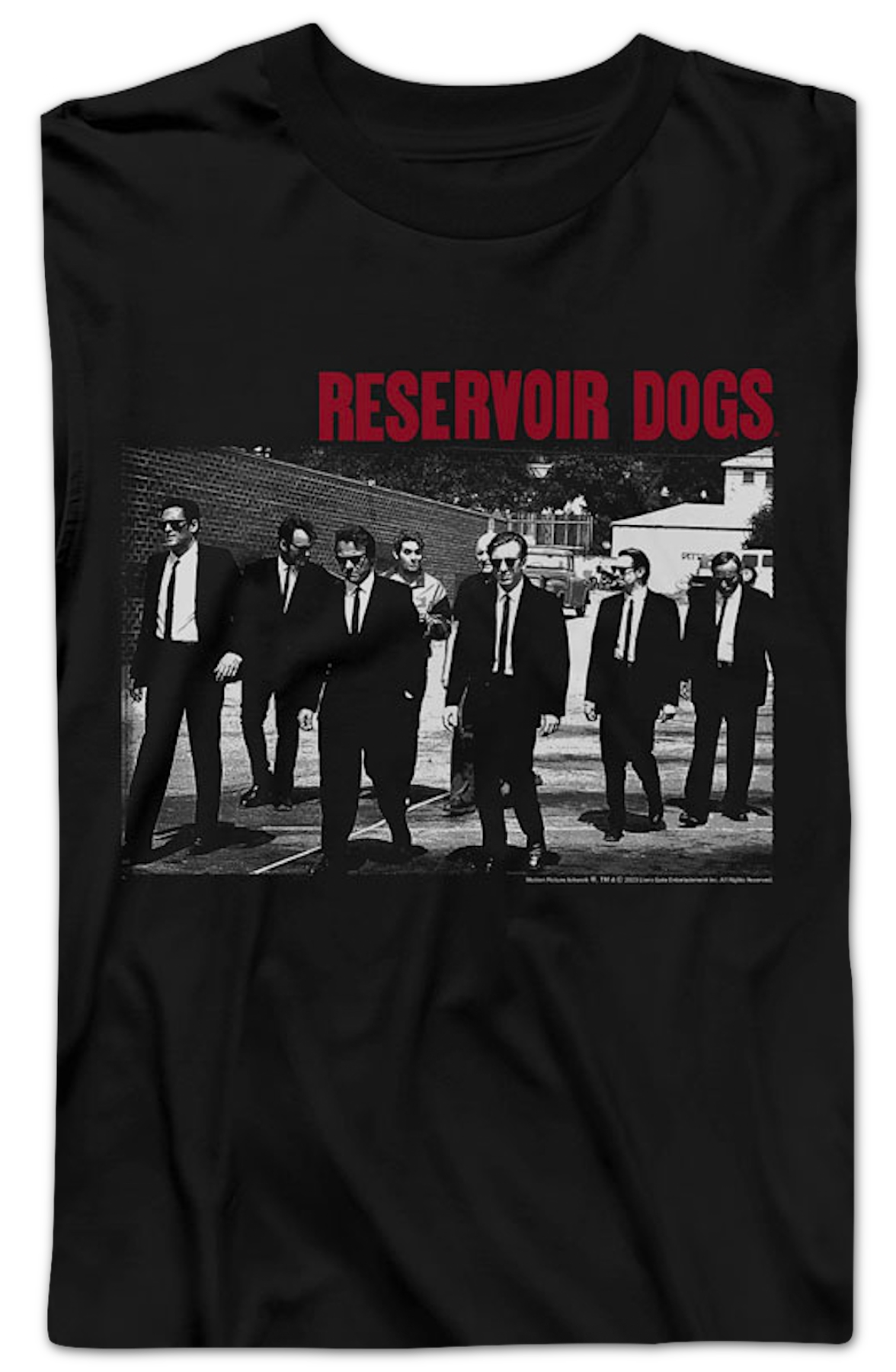 Black And White Group Photo Reservoir Dogs Long Sleeve Shirt product image 2