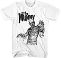 Black & White Monster The Mummy T-Shirt product image 1