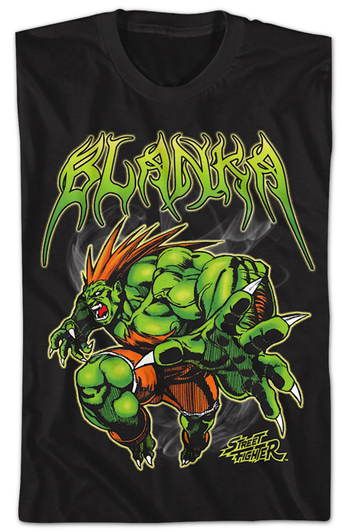 Blanka Attack Pose Street Fighter T-Shirt product image 2