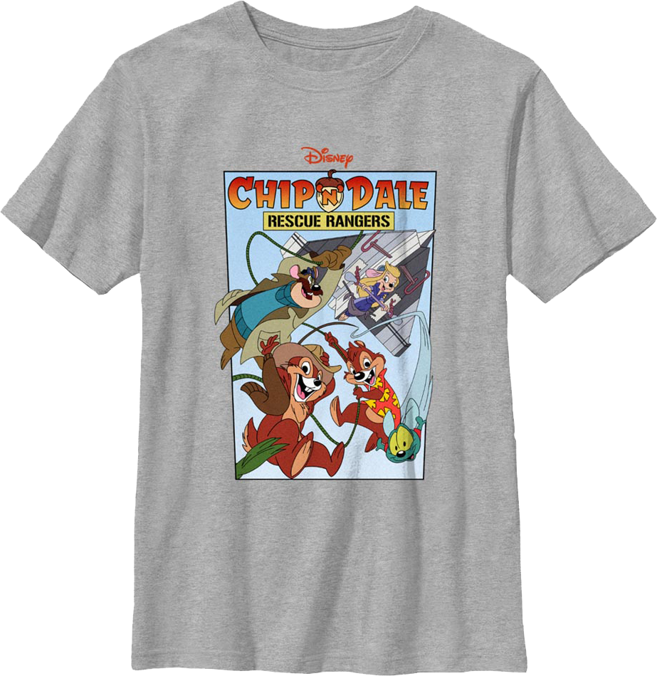 Boys Youth Comic Book Cover Chip 'n Dale Rescue Rangers product image 1