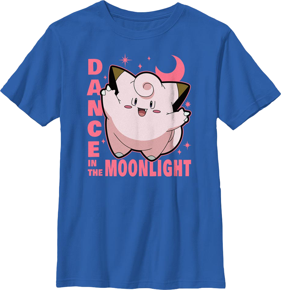 Boys Youth Dance In The Moonlight Pokemon Shirt product image 1